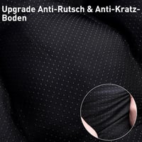 KSIIA Nagy Mosható Plüss Kutyaágy - 105x70cm, Csúszásgátlós, Sötétszürke 6