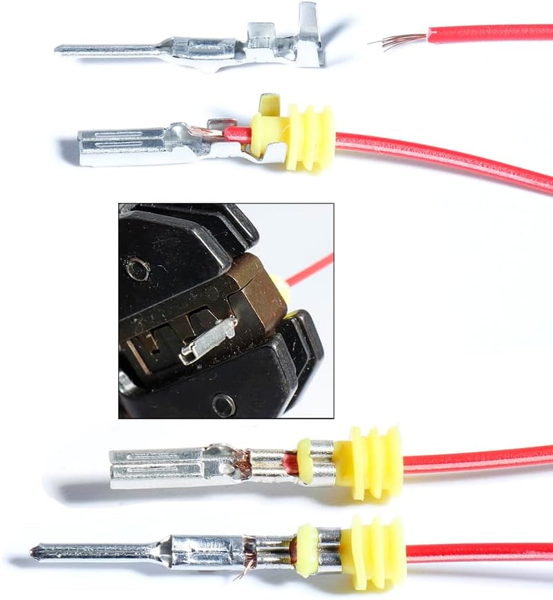 shengbowi Vízálló Elektromos Gyorscsatlakozó Készlet 2-6 Pólusú 16-20AWG - Autó, Motor, Hajó, Teherautó Vezeték Összekötő Szett