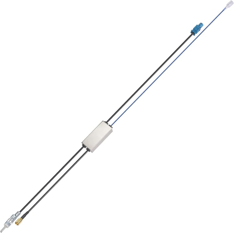 Bingfu DAB autóantenna adapter - Fakra Z, DIN, SMB - Pioneer, Kenwood, Sony kompatibilis