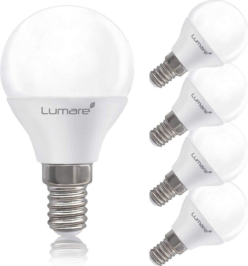 Lumare 5W E14 LED izzó, meleg fehér, csepp alakú, 270° fényszórás