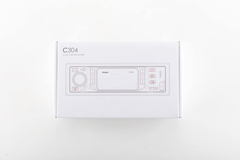 Avylet 1 DIN autórádió Bluetooth 5.0, RDS, 7 színű, 2 USB, MP3