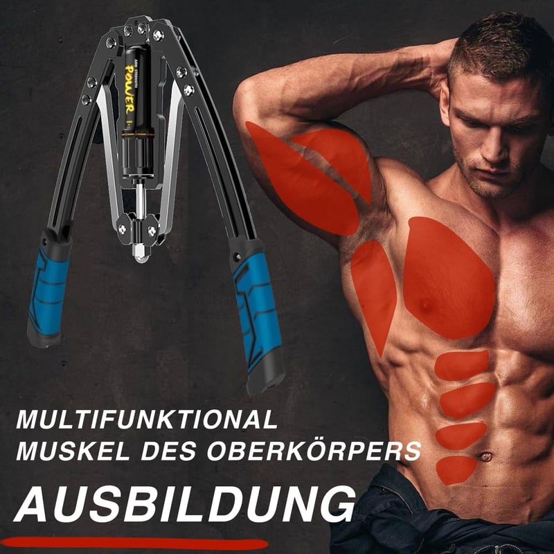 Power Twister állítható hidraulikus karhajlító 10-200kg - Profi edzőeszköz vállra, bicepszre