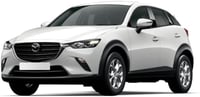 Mazda CX-3 gumiszőnyeg szett 2015-től, csúszásgátló, megerősített küszöbbel 8