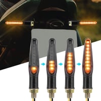 Univerzális LED irányjelző szett motorokhoz - 4db, vízálló, E24 jóváhagyott 1