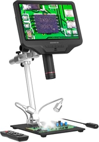 Andonstar AD409 Pro HDMI Digitális Mikroszkóp, 10,1" Képernyő, 300X Nagyítás, USB Elektronikus Kamera PCB Forrasztáshoz, Windows Kompatibili 1