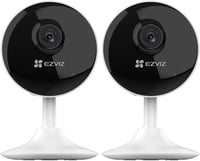 EZVIZ 1080P WiFi IP Beltéri Biztonsági Kamera Szett - Kétirányú Hang, Mágneses Talp, Mozgásérzékelés, 12m Éjjellátó, Alexa Kompatibilis, Béb 1