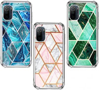 Ulefone Note 13P Márvány Mintás TPU Szilikon Védőtok - 3 db-os Szett 1