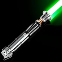 Smooth Swing Luke V3.0 Fénykard - RGB 16 Színű Mozgásérzékelős Fénykard, 16 Hangeffekttel, Fém Markolattal, USB-C Töltéssel, Felnőtteknek 1