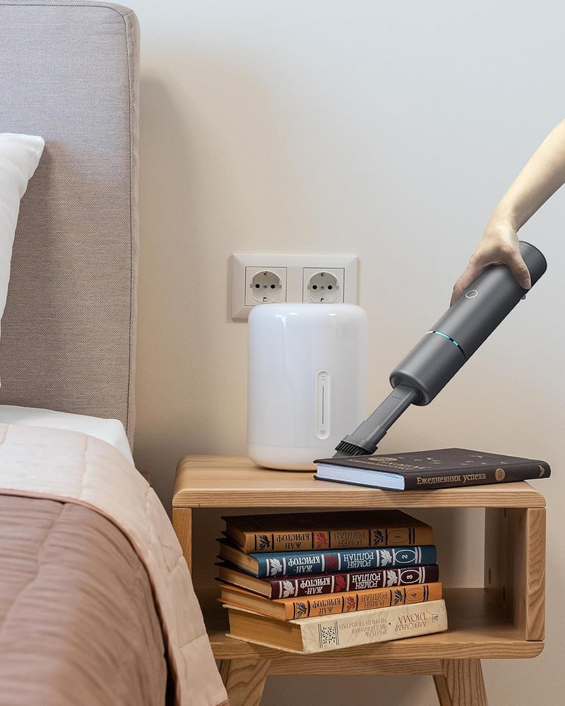 Brigii 3 az 1-ben akkus kézi porszívó, autó- és hamuszívó, légpumpa - USB-C töltés