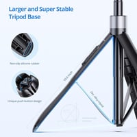 ATUMTEK 150cm-es TikTok Szelfibot iPhone és Android Telefonokhoz, Videózáshoz 5