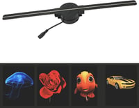 WIFI-s 3D Hologram Ventilátor - 224 LED-es, 16,5" Full HD Reklámkivetítő 5
