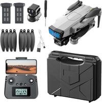 Gleto GPS Drón 4K Kamerával, 3-Tengelyes Gimballal, 50 Perces Repülési Idő, Akadályérzékelés, Követés Funkcióval, 249g Alatti, Összecsukható 6