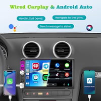 Hikity 1 DIN Autórádió 7" Érintőképernyővel - Vezetékes CarPlay, Android Auto, Bluetooth Kihangosító, Tolatókamera, FM Rádió 4