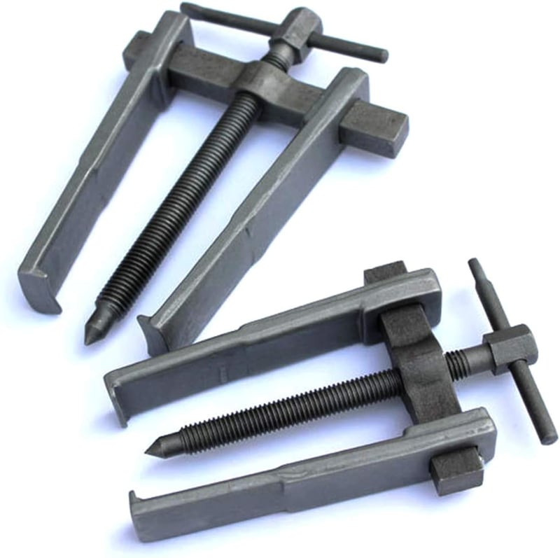 KATSU Tools kétkaros csapágykihúzó kétpofás hajtómű csapágyhoz vékony karmok szénacél 100 mm 4 hüvelyk 2 kar