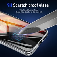 Samsung Galaxy S20 FE IBEX mágneses tok - 360°-ban forgatható, fémkeretes ütésálló védőtok dupla üveggel 5