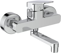 Ideal Standard Ceraplan BD241AA Fali Mosdó Csaptelep - Króm, Víztakarékos Rendszerrel, Sárgaréz, Egykaros Kivitel, Felületre Szerelhető 1