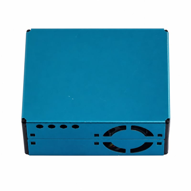 Modul senzor de particule digitale Nagoyuki PMS5003 PM2.5 și PM10, contor de poluare cu praf, carcasă metalică — fără cablu (stare: vezi a 2-a imagine)