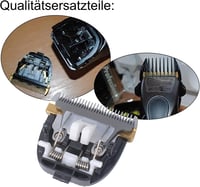 Poweka Vágófej Hajvágóhoz - X-alakú Titán Bevonatú Penge ER1611 ER1512 ER-GP80 ER1511 ER1510 Modellekhez Kompatibilis Cserefej 10