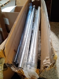 Skladací sušiak na bielizeň HOMCOM, 4 úrovne s bočnými krídlami, 142x55x172 cm — mierne ohnutá sušiaca tyč (stav: pozri 2. obrázok) 3