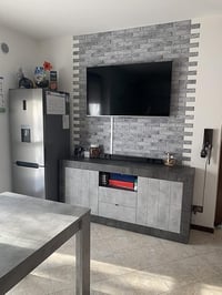 Grace Baltic 3D Fali Panel - 4,8 m², 10 db, Szürke Tégla Mintázat, 1 mm Vastag PVC, Beltéri Faldekoráció, Vékony és Rugalmas 4