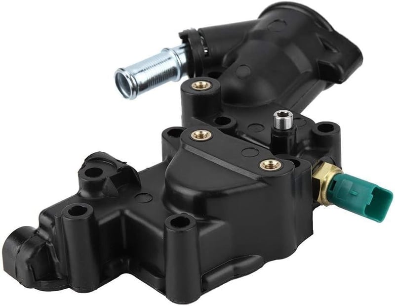 Citroen Berlingo C2 C3 Termosztát Ház Vízhűtő Szenzorral 9654775080