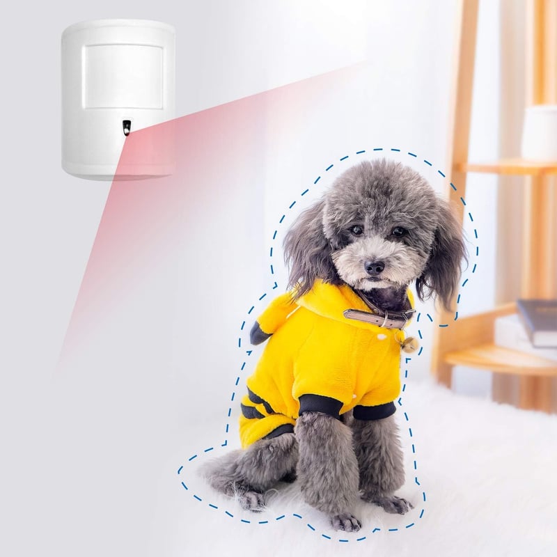 Wolf Guard 4G WiFi Okos Riasztórendszer, Alexa Kompatibilis, 120dB Hangos Sziréna, Mobil Applikációval Vezérelhető, Akkumulátoros Biztonsági