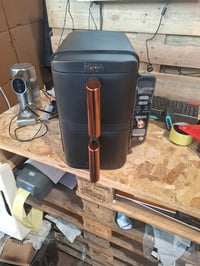 Ninja Double Stack XL SL400EUCP friteza na vrući zrak s 2 okomite ladice, 9,5 L, 6 u 1 — ogrebana ručka (stanje: vidi 2. sliku) 2