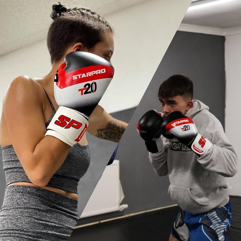 Starpro Boxkesztyű - Erős Ütésekhez, Férfiaknak és Nőknek, Edzéshez és Versenyhez
