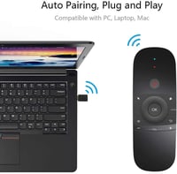 RunSnail 2.4G Légegér Billentyűzettel, IR Tanulófunkcióval Android TV-hez 4
