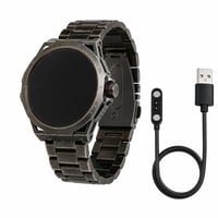 LIGE pametni sat za muškarce, 1,43" AMOLED zaslon na dodir, Bluetooth — neispravan, za dijelove: ne uključuje se / ne radi (stanje: vidi drugu sliku) 1