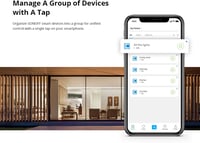 SONOFF BASICR2 5db Okos WiFi Kapcsoló - Alexa és Google Home Kompatibilis 5