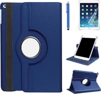 iPad Mini 4/5 Forgatható Védőtok Mélykék - Stílusszal és Képernyővédővel 1