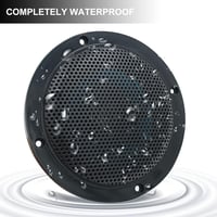 Herdio 4 Inches Vízálló Mennyezeti Hangszóró - Bluetooth Kompatibilis Beépíthető Hangrendszer Fürdőszobába, Konyhába, Kültérre, 160W 2
