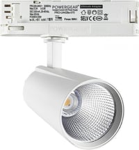 LED spotlámpa 30 W-os sínes spotlámpa 3 fázisú áramsínekhez 2800 lm Meleg fehér 3000 K 1