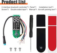 Xiaomi M365 elektromos roller műszerfal - Bluetooth-os vezérlőpanel upgrade 5