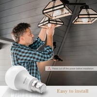 DiCUNO B22 LED Izzó 15W, 100W Izzó Helyettesítő, 2700K Meleg Fehér, 1350 Lumen, A60 Klasszikus Forma, Energiatakarékos, Beltéri Használatra, 7