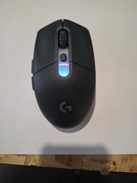 Bezdrôtová herná myš Logitech G G305 X SUPERLIGHT, optický snímač, ľahká konštrukcia, kompatibilná s PC a Mac, čierna – použitá 3