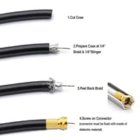 Fu Nian Aranyozott F-csatlakozó Készlet - 8db 7mm-es F-dugó és 4db SAT Adapter, Gumi Tömítéssel, Koaxiális Kábelekhez, Műholdvevőkhöz, DVB-T 6