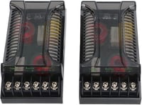 Univerzális 300W-os 2-utas autó hangszóró crossover szett (2db) 1