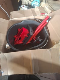 Set mop plat Vileda UltraMax 2in1 cu găleată și mâner, fără lavetă — laveta lipsește (stare: vezi a 2-a imagine) 2