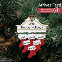 Családi Karácsonyi Díszek Szett - Hagyományos és Modern Dekorációk 2