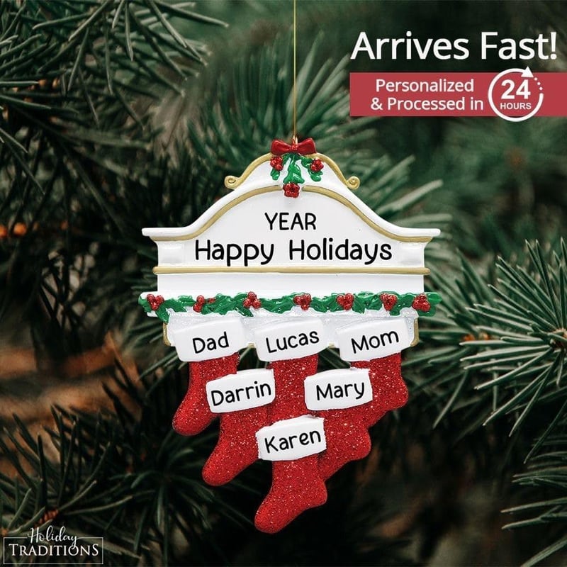 Családi Karácsonyi Díszek Szett - Hagyományos és Modern Dekorációk