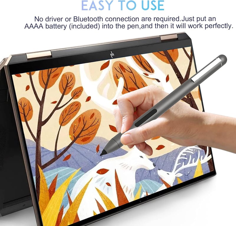 Microsoft Surface Stylus Toll - 1024 Nyomásérzékenység, Tenyérfelismerés, AAAA Elem