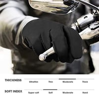 Elektromos fűthető kesztyű 7.4V - Motoros, síelő, túrázó téli kesztyű 4
