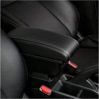KIA STONIC és RIO kartámasz - Fekete bőr tárolódoboz (2015-2023) 2