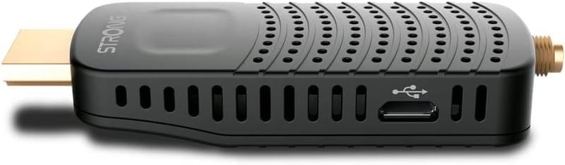 STRONG SRT82 Full HD DVB-T2 HDMI Stick - Felvevős TV vevő, HEVC265 kompatibilis