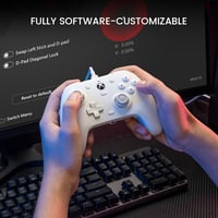 GameSir G7 HE Vezetékes Kontroller Xbox Series X|S, Xbox One és Windows PC-hez, Hall Effect Analóg Karokkal, Hivatalos Licensz, Fehér 7