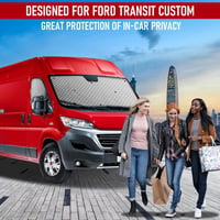 FIAT Ducato hővédő napellenző szett (3db) - MaxEarn belső szélvédőtakaró 2006-2021 modellekhez 7