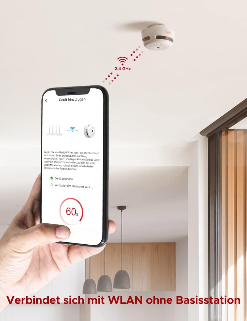 X-Sense WiFi-s füstérzékelő, 3 db, okos, cserélhető elemmel, TÜV tanúsított