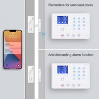 Wolf Guard 4G WiFi Okos Riasztórendszer, Alexa Kompatibilis, 120dB Hangos Sziréna, Mobil Applikációval Vezérelhető, Akkumulátoros Biztonsági 5